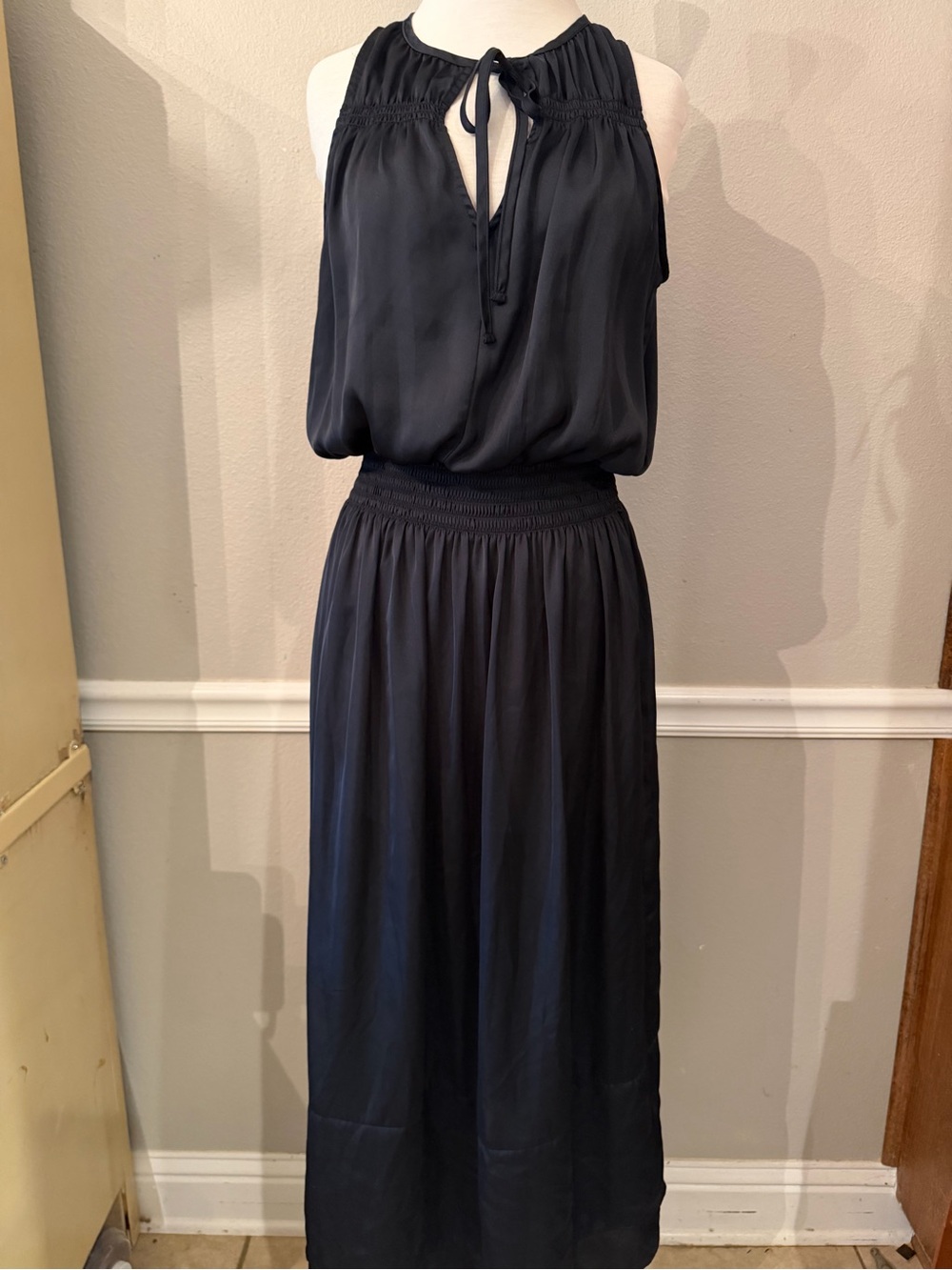 Womens Black Sleeveless Maxi Dress by Prologue, size Med, casual or dressy